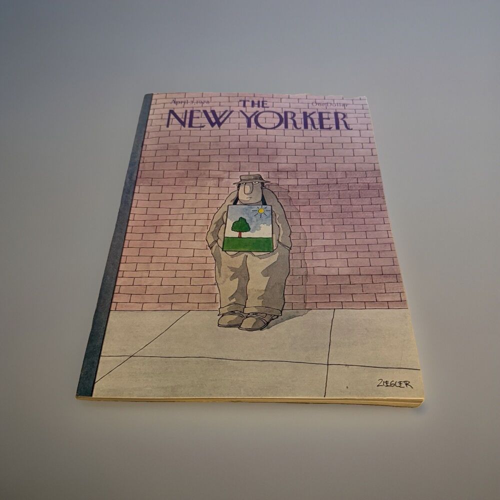 The New Yorker Full Magazine April 3rd 1978 Vintage